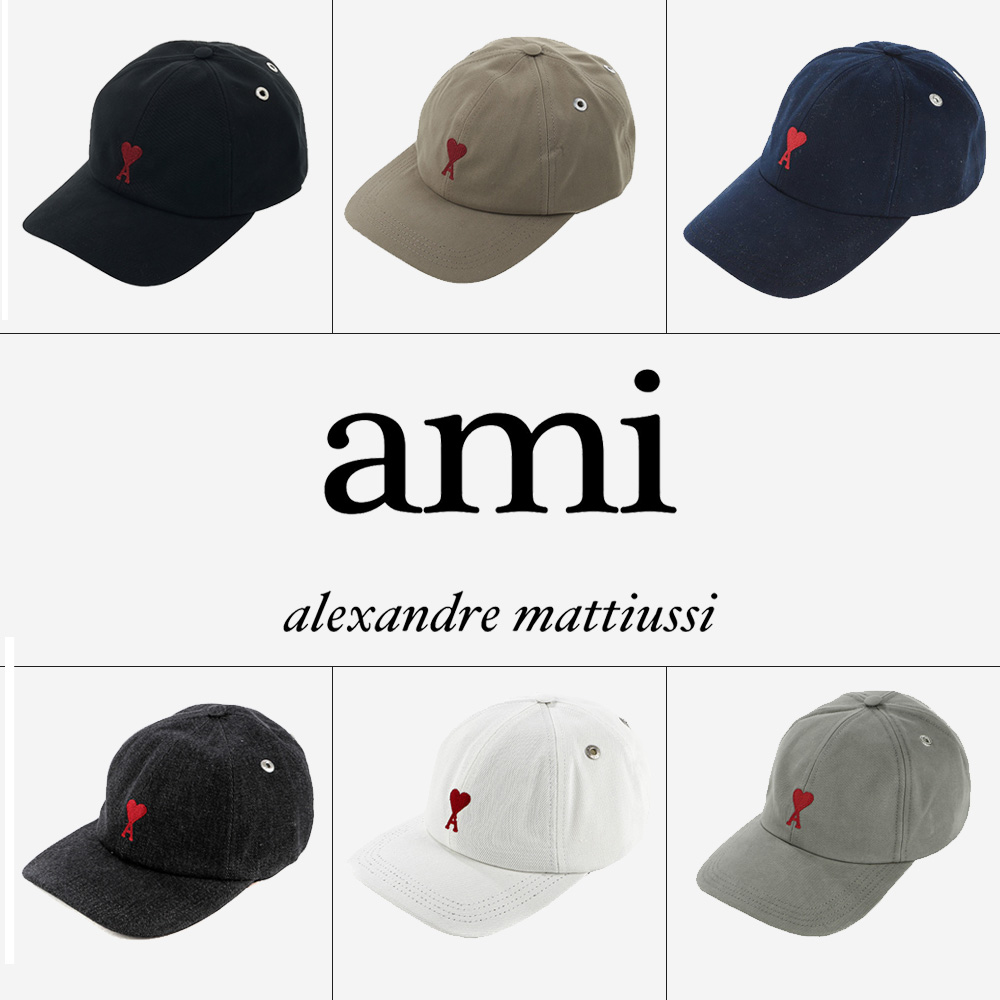 아미 모자 스몰 하트 로고 볼캡 자수 명품 캡모자 모음전