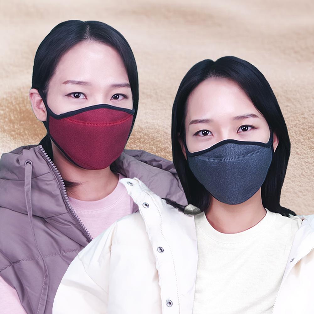 국내생산 겨울 기모 방한 마스크 3D 입체 골프 러닝 방한용 스포츠 보온 겨울용 - 상세 이미지 2