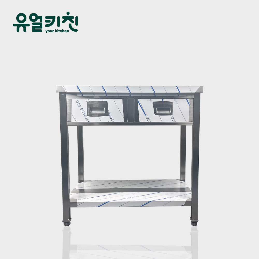 업소용 스텐 작업대 서랍 조리대 선반 제작 900