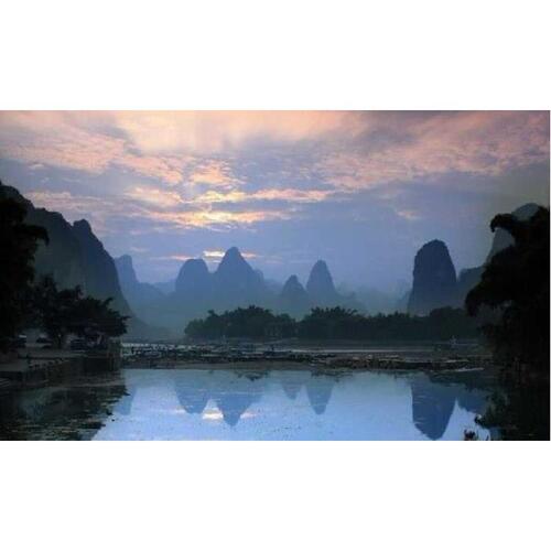 중국 광시성 구이린 출발 종일 리강 크루즈 & 양숴