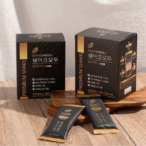 쉐이크모두 아침 식사대용 서리태 검정콩 블랙푸드 선식 2박스 보틀선물 맛있게 먹은 솔직 후기 - 상품 이미지 2