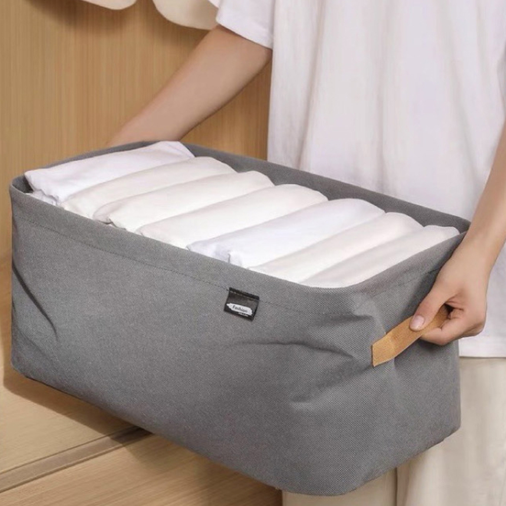 접이식정리함 패브릭폴딩박스 수납함보관함 침대밑수납장 이미지 6