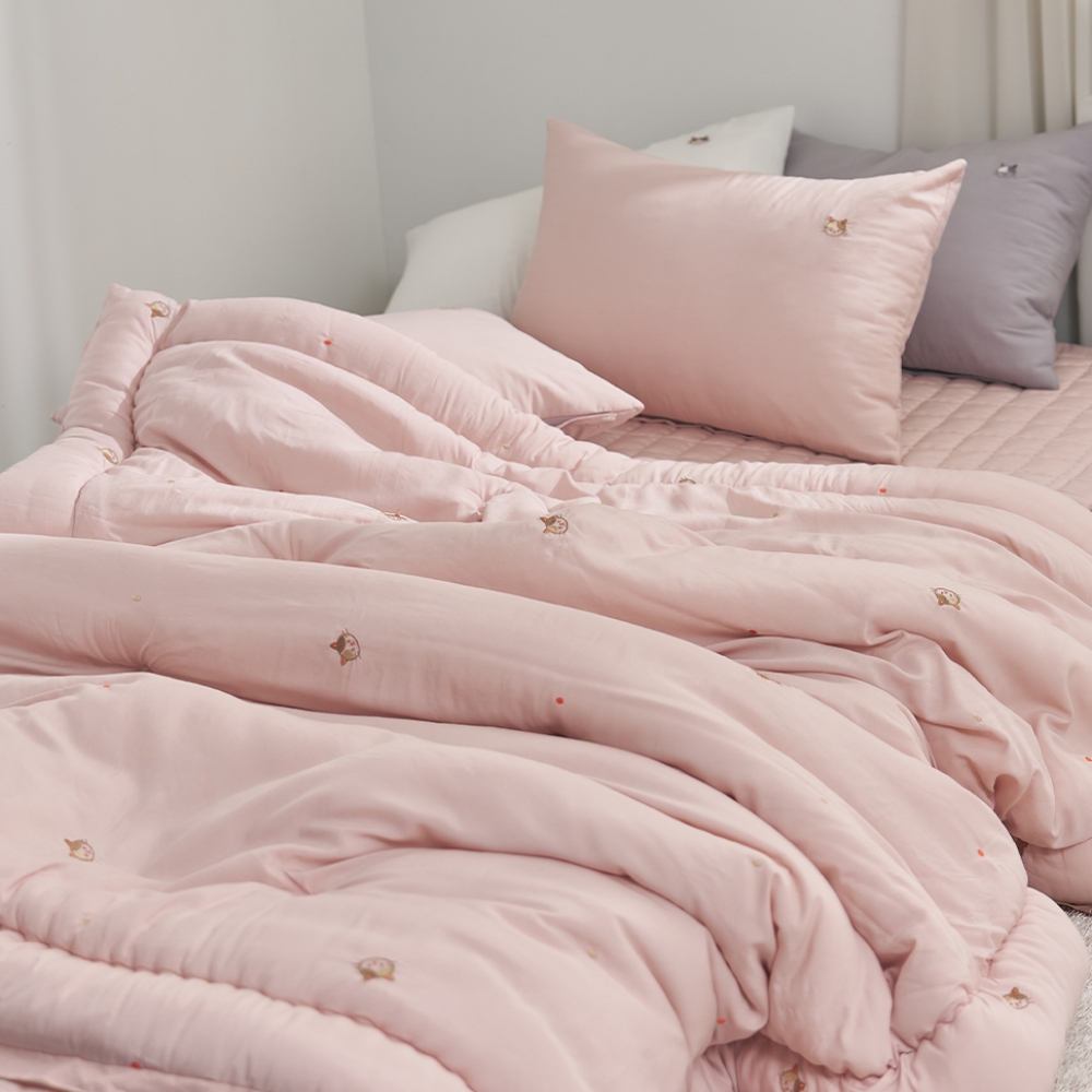 어린이이불 모달 알러지케어 차렵이불 SS 슈퍼싱글 침구세트 주니어 옥수수솜 고양이