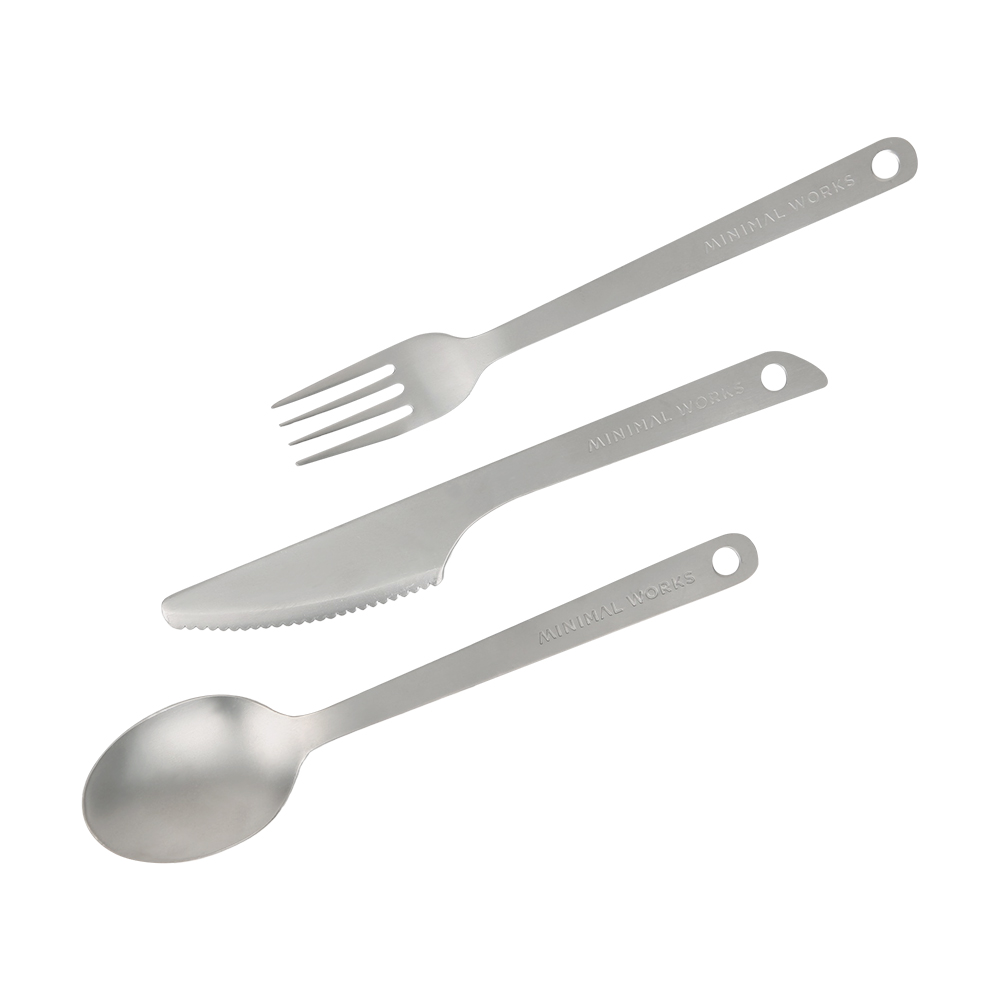 [미니멀웍스] 티타늄 커트러리 세트(1+1 행사)