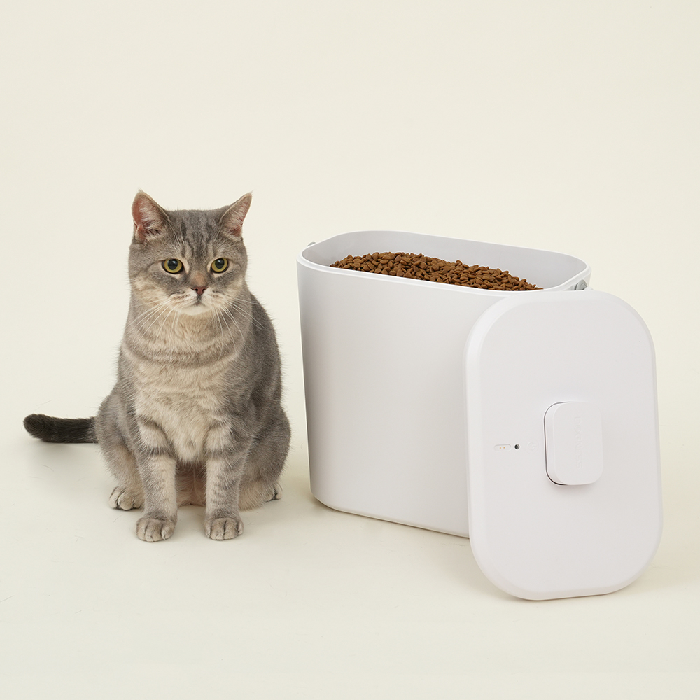 펫쭈 강아지 고양이 사료통 진공 S01 대용량 보관함 12L