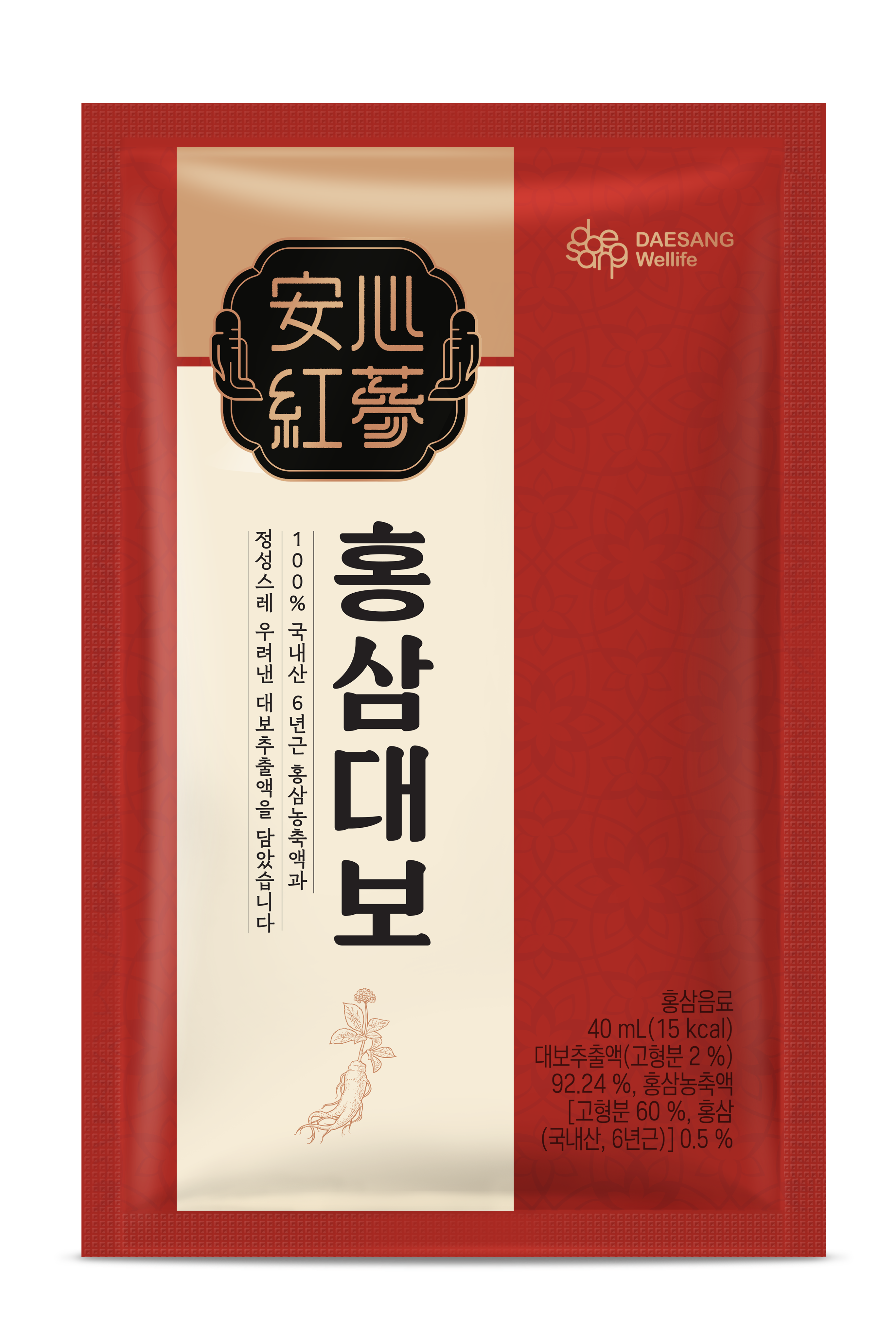 웰라이프 홍삼 대보 (40ml x 24포) - 상세 이미지 4