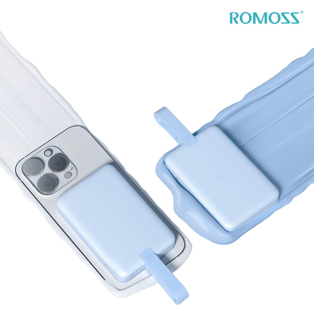로모스 WMS10 마그네틱 맥세이프 호환 고속 무선충전 보조배터리 15W 10000mAh - 상세 이미지 2