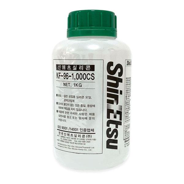 Shin-Etsu 신에츠 1리터 KF-96 실리콘 오일 이형제 광택제 러닝머신오일 - 상품 이미지