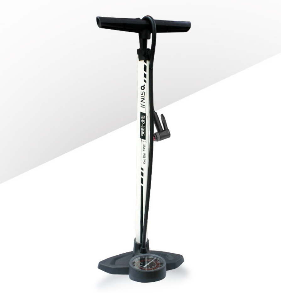 신지 RHP-180G 스탠드펌프 프레스타 슈레더 자전거 장펌프 - 메인 이미지