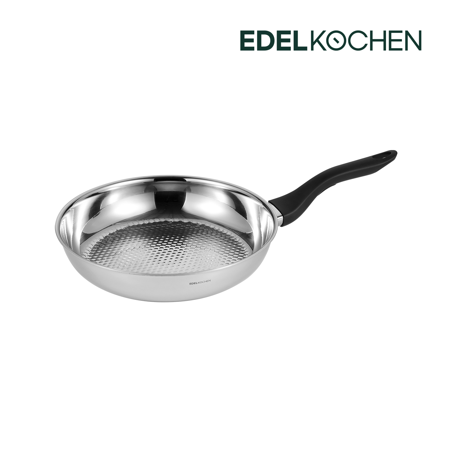 에델코첸 코코 라이트 통3중 스텐 인덕션 원형후라이팬 인덕션용 후라이팬 28cm