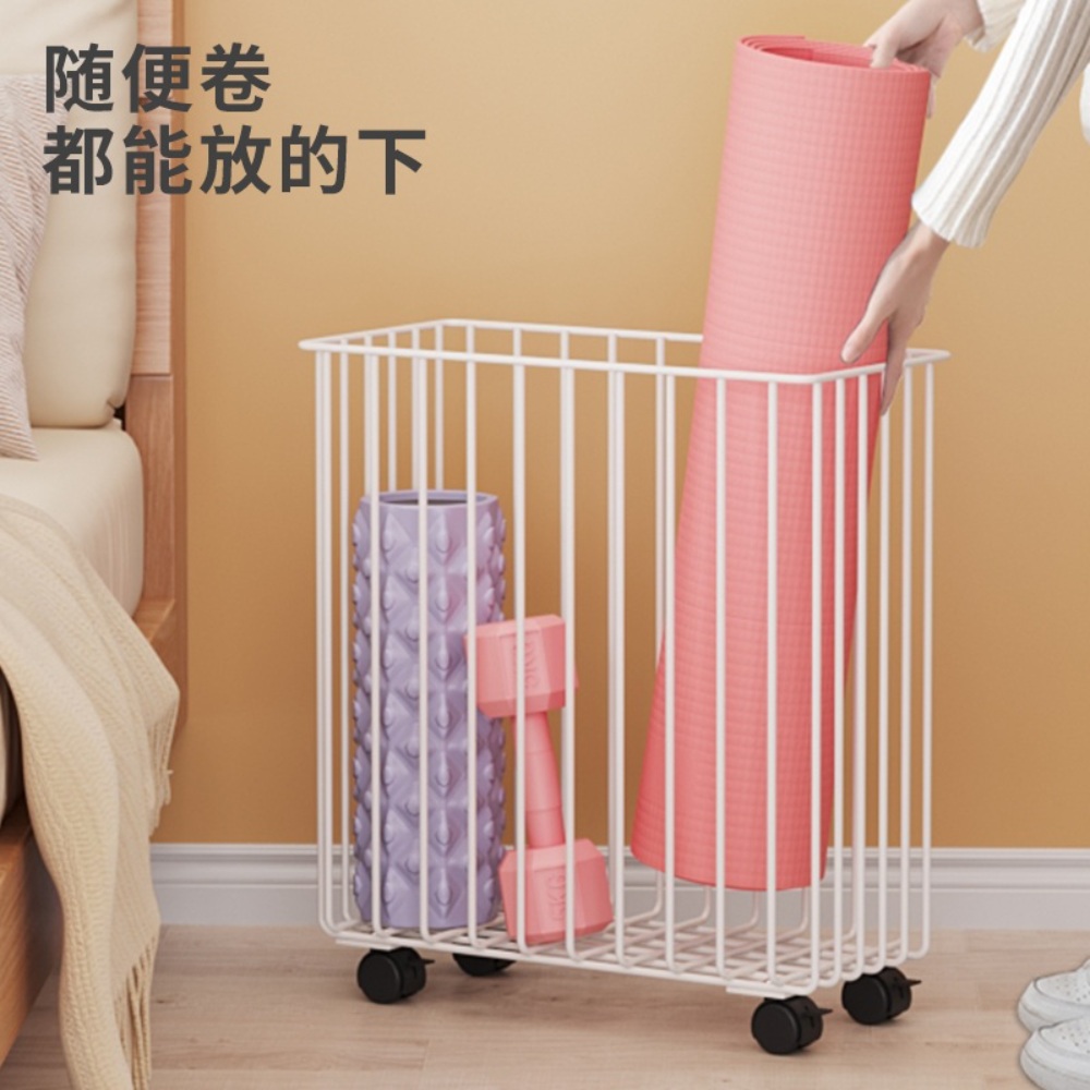 폼롤러 거치대 정리대 정리함 수납 폼롤러수납함 매트 체육관 필라테스 요가 - 상세 이미지 2