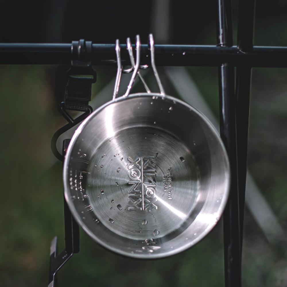 키녹스 캠핑 시에라 컵 600ml, 스테인리스