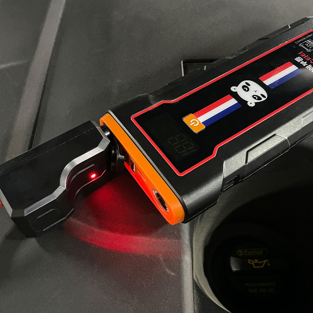 믿추 차량용 점프스타터 대용량 29600mAh 자동차 배터리 방전 12V 휴대용 카스타터 이미지 7