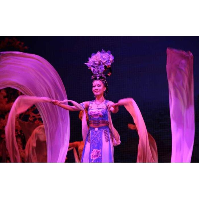 중국 산시성 시안 대당 쇼 및 만두 디너 이미지 4