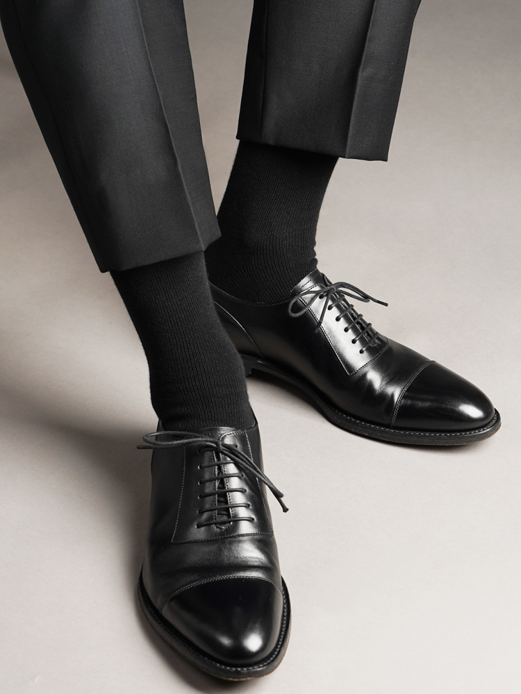 삭피엔스 54g 도톰한 프리미엄 남자 무지 긴목 신사 정장 양말 5켤레 세트 N배송