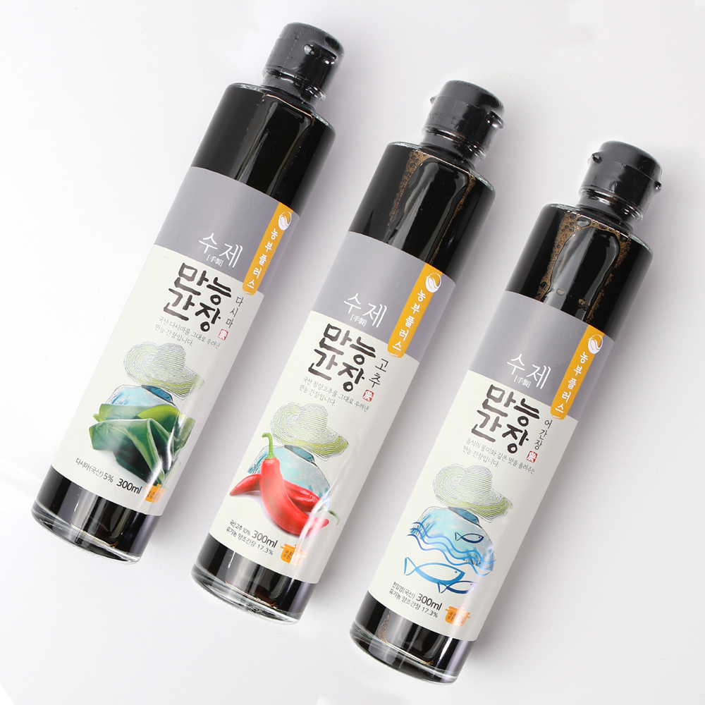 농부플러스 만능간장 다시마간장 300ml - 상세 이미지 4
