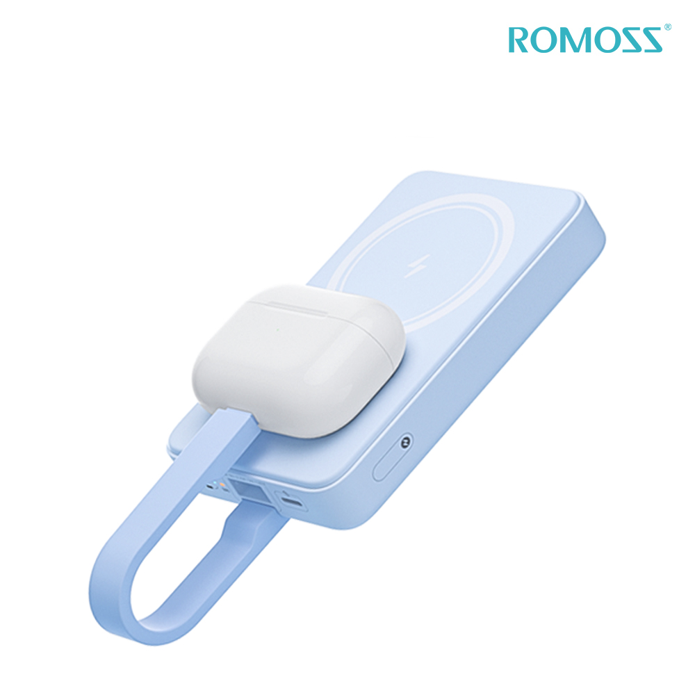 로모스 WMS10 마그네틱 맥세이프 호환 고속 무선충전 보조배터리 15W 10000mAh - 상세 이미지 3