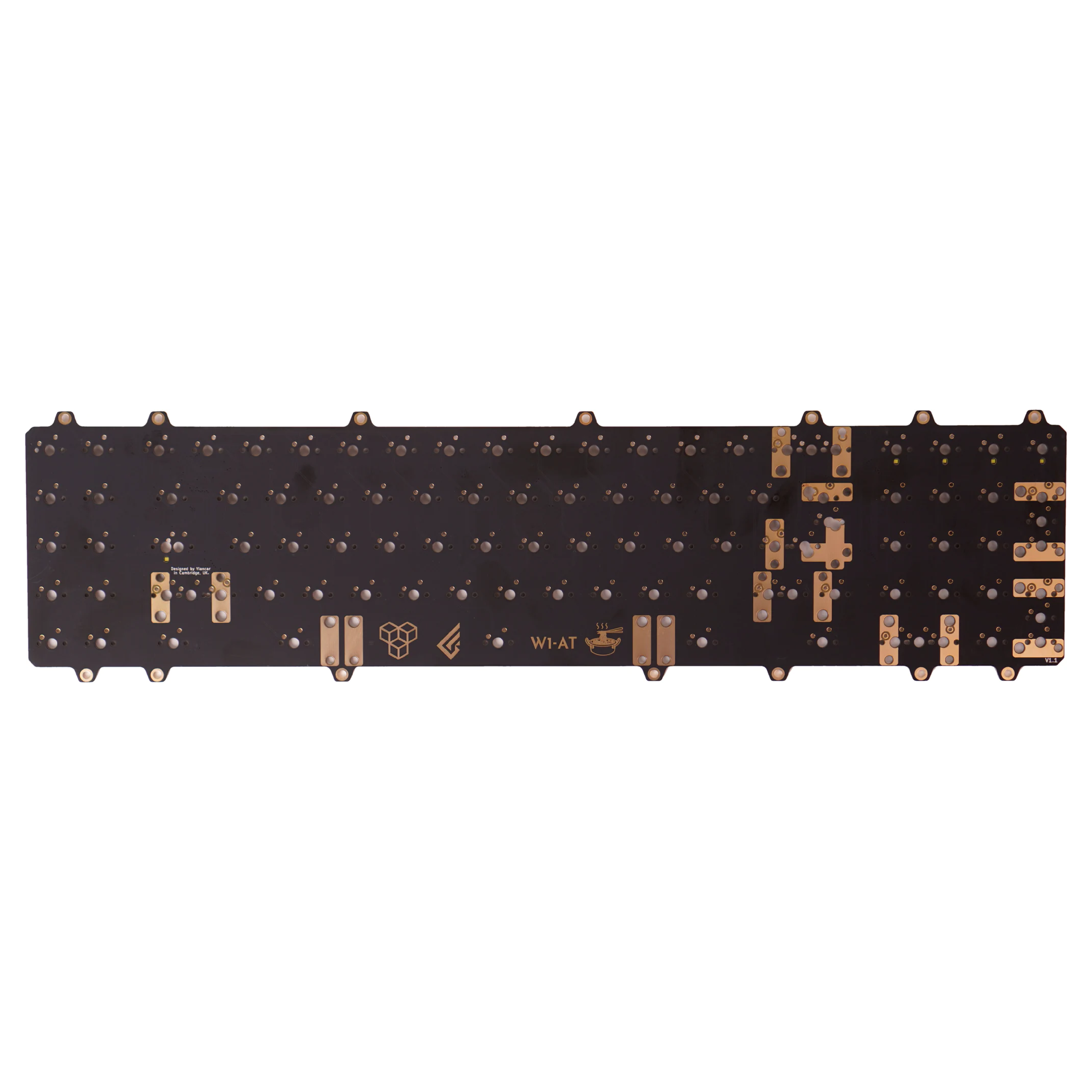 W1-AT 호환 솔더링 PCB 1.2mm [스테빌 심, 도터보드 포함] - 상세 이미지 4