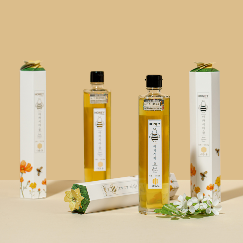 HONEY in flower 꽃꿀 500g 단품 아카시아꿀 - 상세 이미지 2