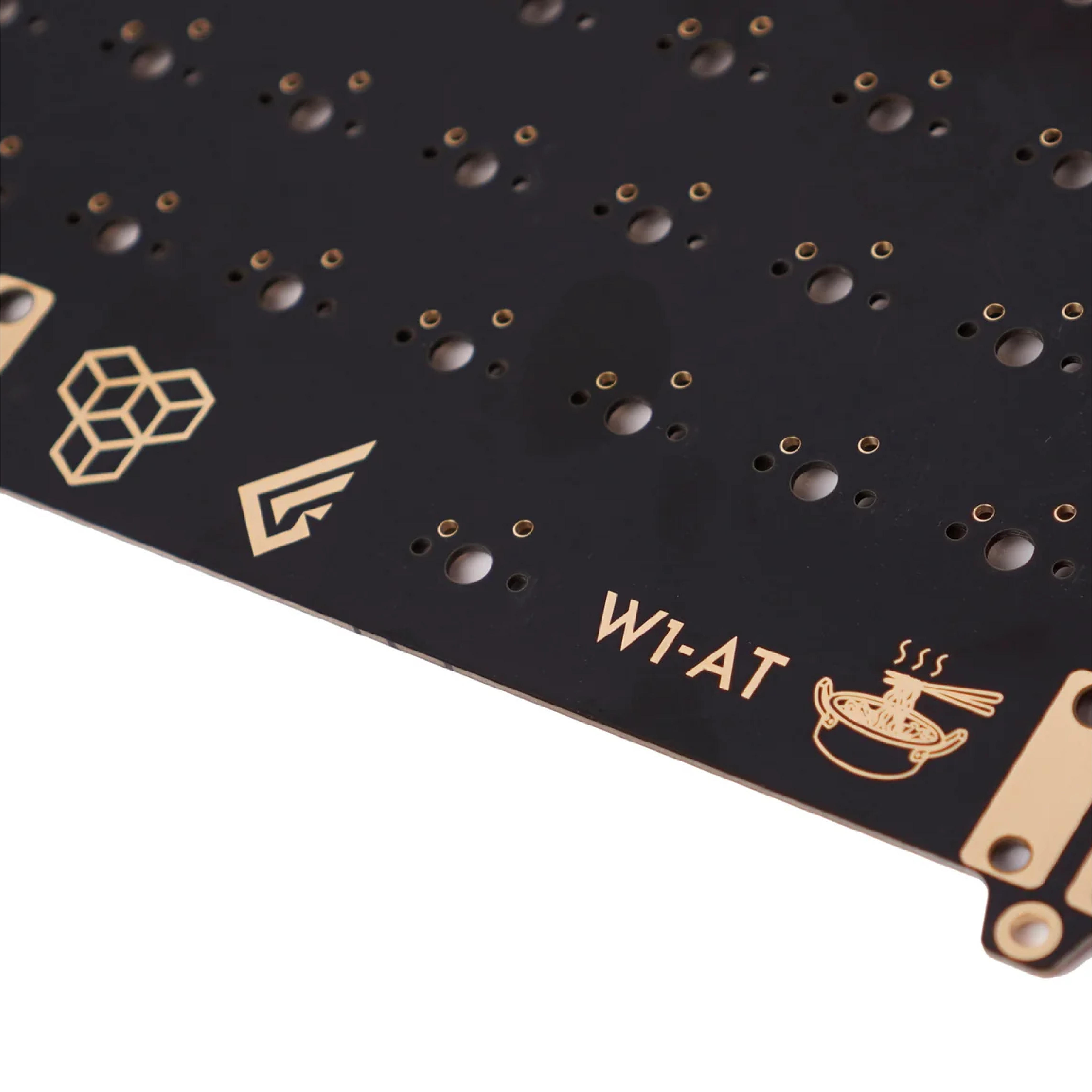 W1-AT 호환 솔더링 PCB 1.2mm [스테빌 심, 도터보드 포함] - 상세 이미지 2