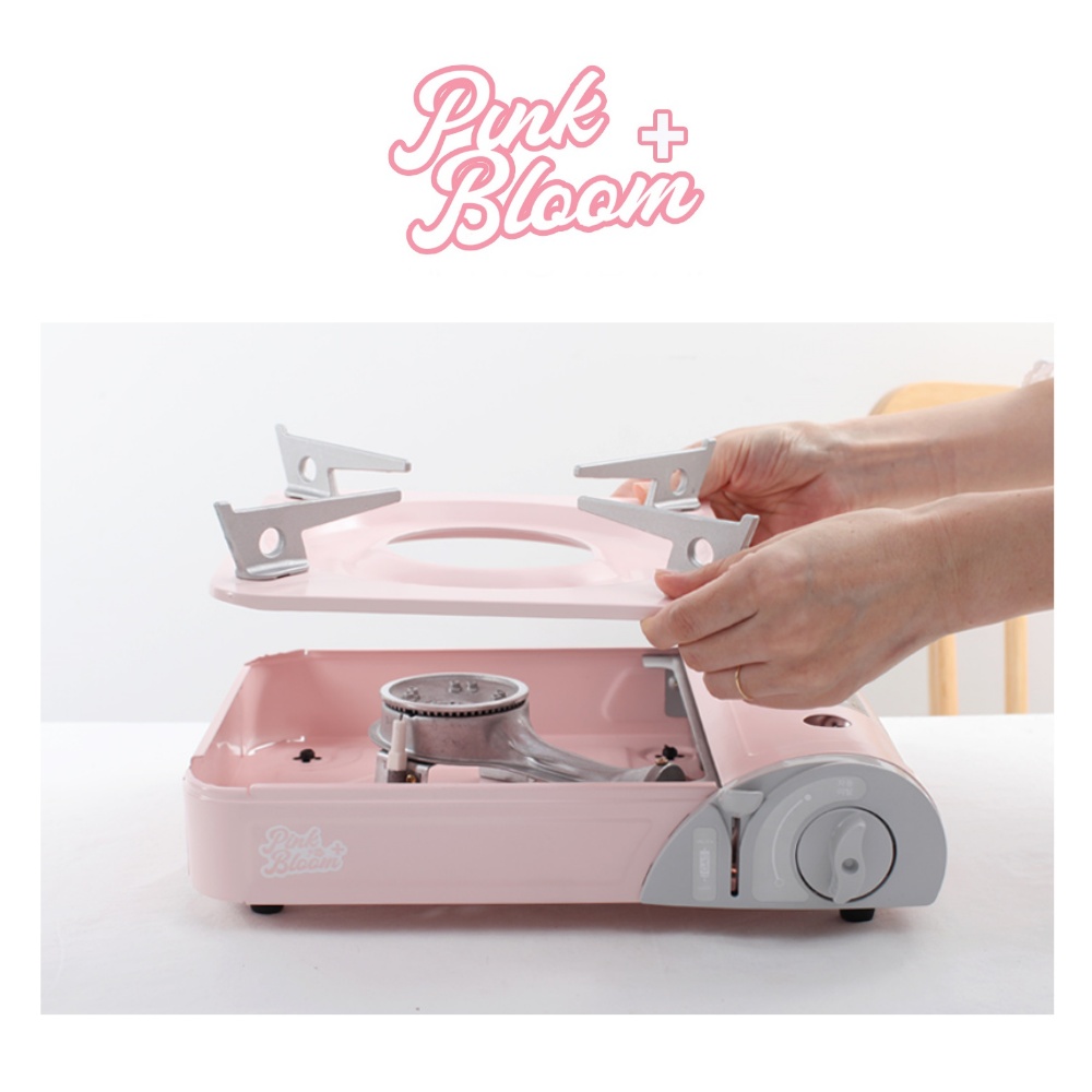 휴대용 가스버너 핑크 썬터치 고화력 버너 브루스타