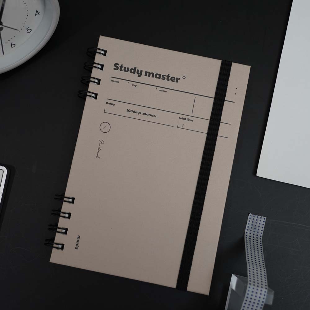 뮤니드 좌철 100일 스터디 플래너 (밴드형) 실사용 후기 | 효과 있을까? - 대표 이미지