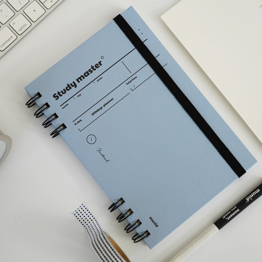 뮤니드 좌철 100일 스터디 플래너 (밴드형) 이미지 4