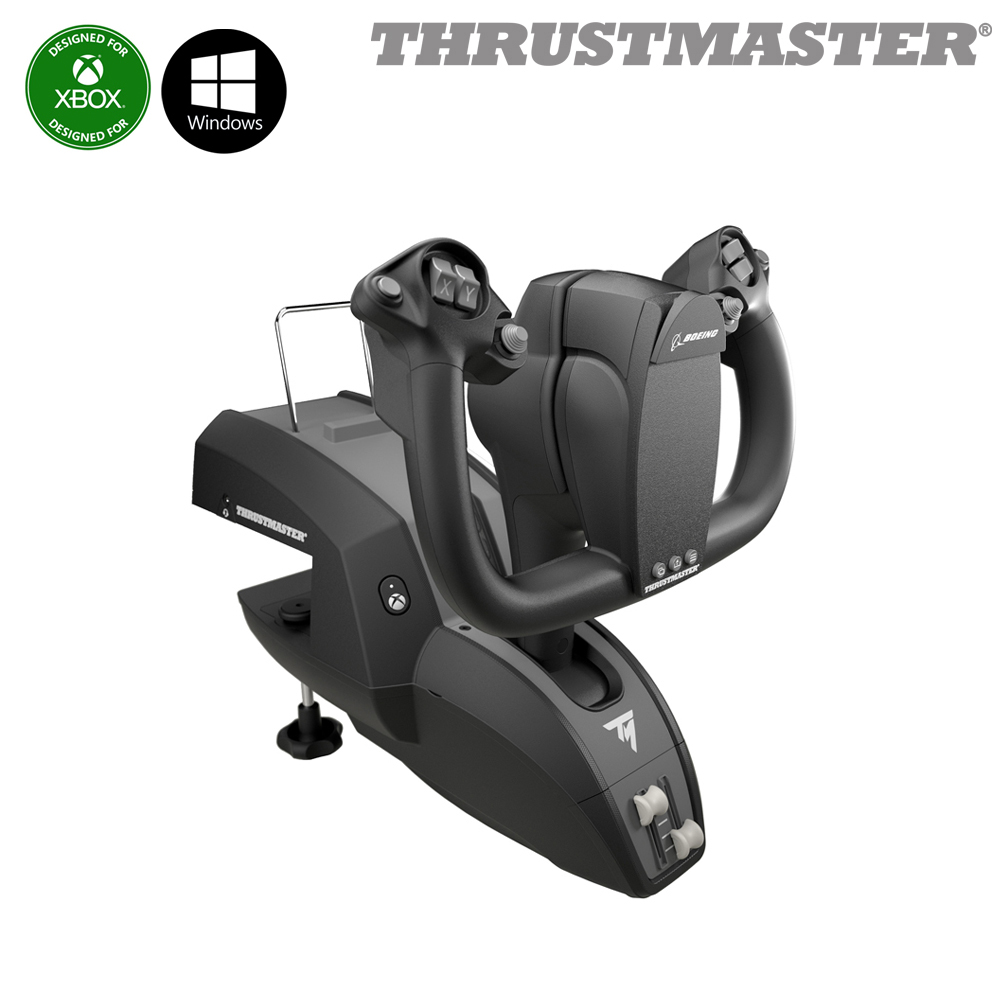 트러스트마스터 TCA YOKE BOEING EDITION 단품 (XBOX/PC ) 비행 조이스틱 게임 장비 - 상품 이미지