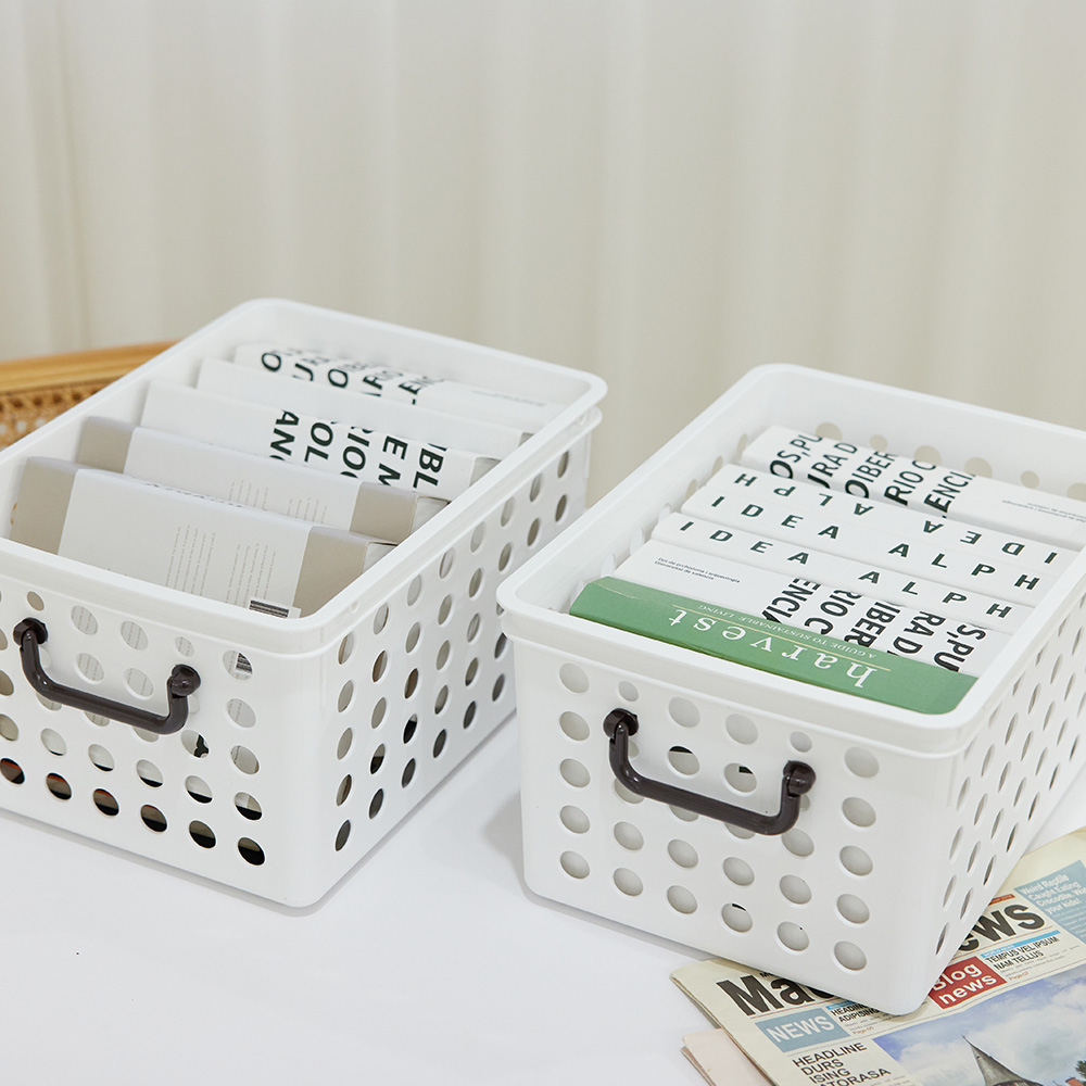 송송 수납바구니 3입 A4수납 정리 바스켓