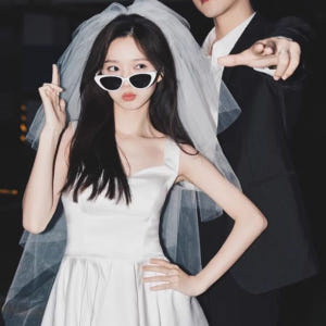 셀프웨딩원피스 커플룩 시밀러룩 스튜디오촬영 무대연주회 화보촬영 착용 후기 | 사이즈/핏 총정리 - 상품 이미지 4