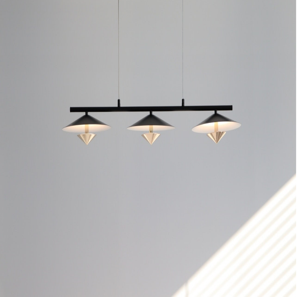 6인용식탁등 LED 30W 펜던트 주방 식탁등 블랙 이미지 6