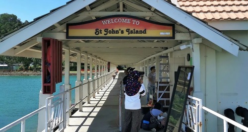 싱가포르 아일랜드 크루즈 페리 왕복 티켓 (싱가포르 - 세인트존스섬 & 라자루스섬 - 쿠수섬) 이미지 4