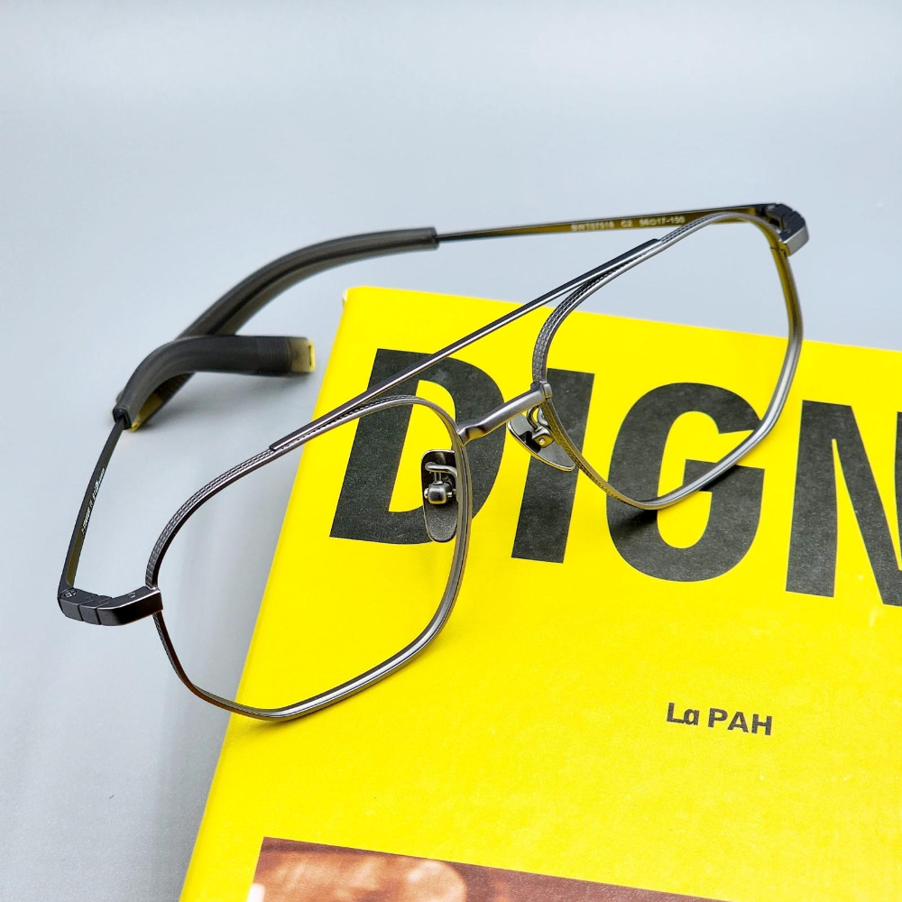 가벼운 티타늄안경테 명품 남자 여자 패션 빅사이즈 투브릿지 보잉 사각 블루라이트차단 안경