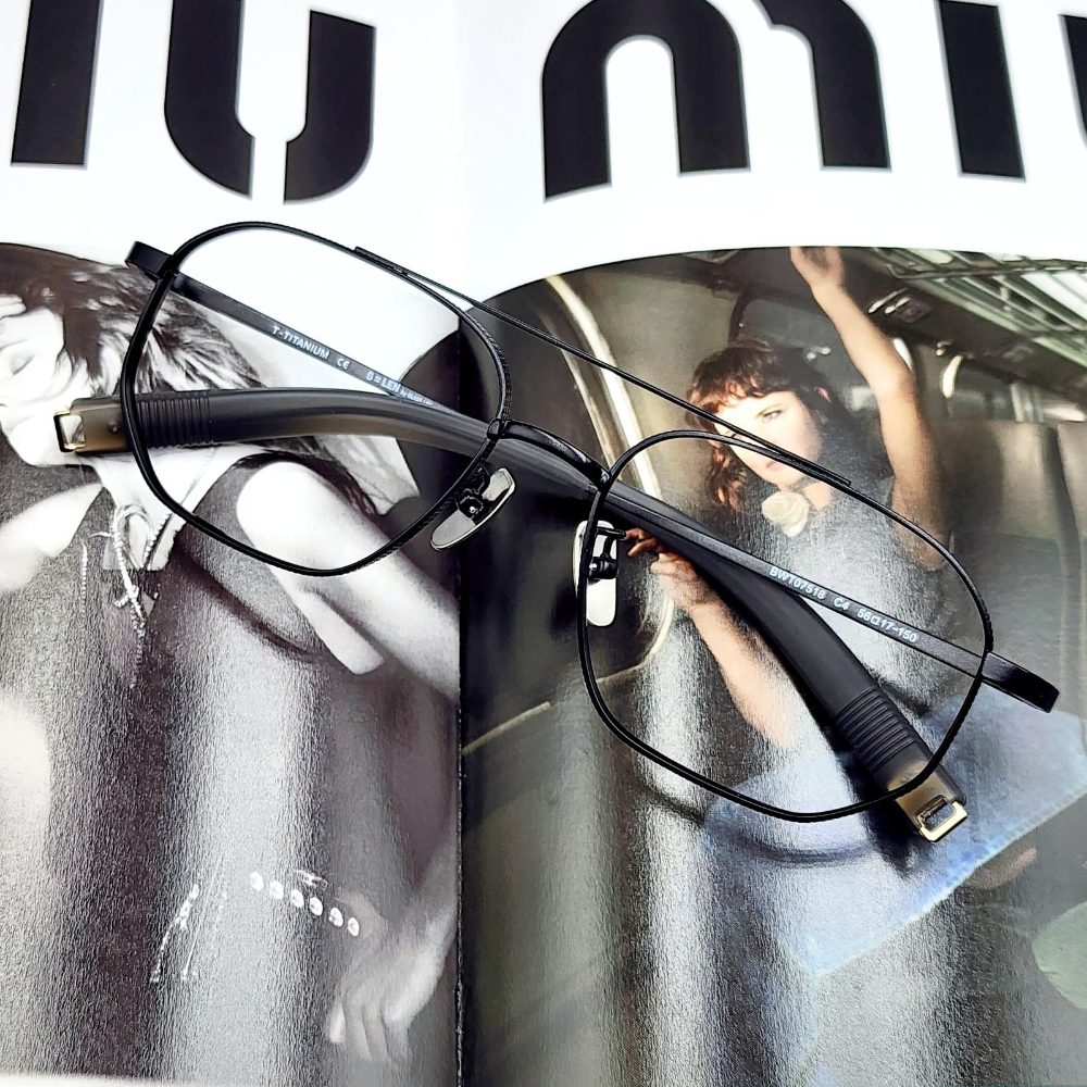 가벼운 티타늄안경테 명품 남자 여자 패션 빅사이즈 투브릿지 보잉 사각 블루라이트차단 안경