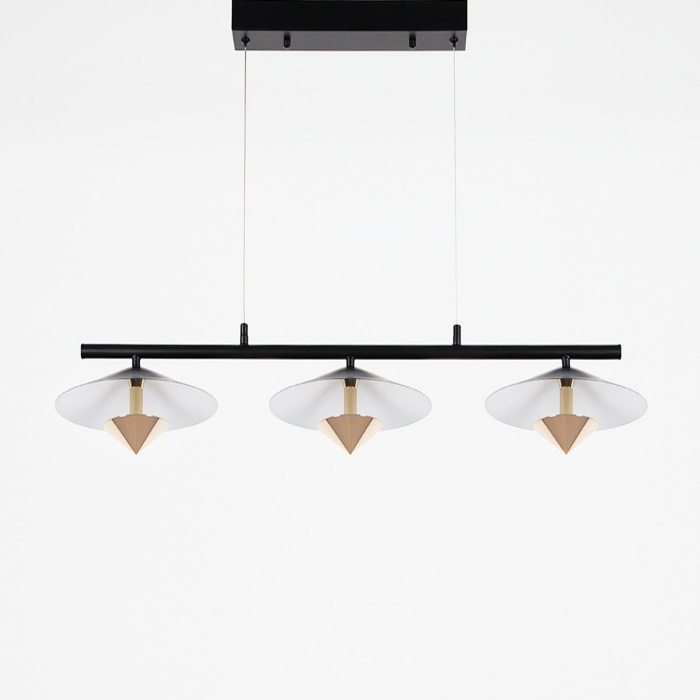 6인용식탁등 LED 30W 펜던트 주방 식탁등 블랙 - 상세 이미지 5