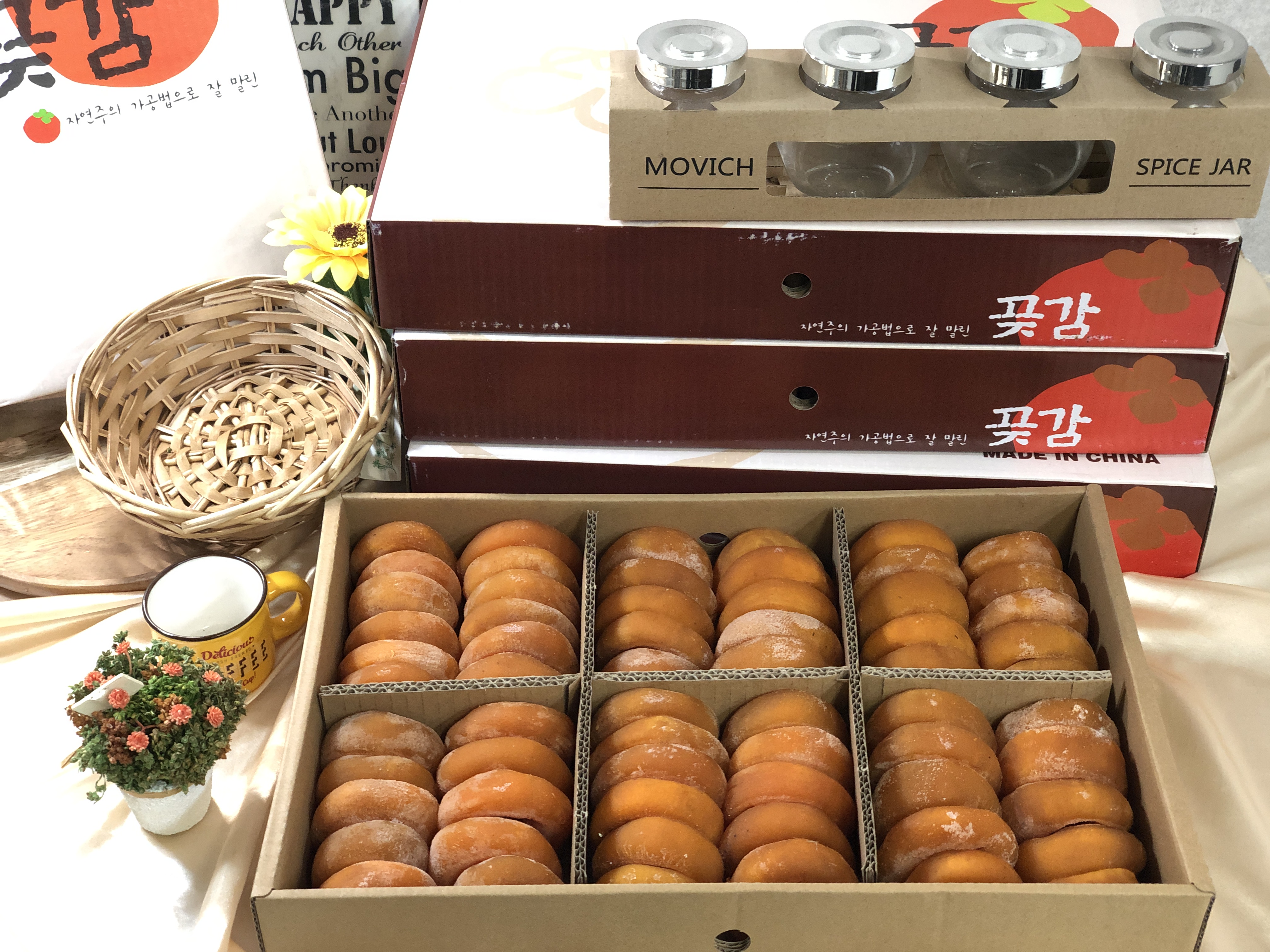 특A급 곶감 4Kg 상차림 꽃감 건시 반건시 건과일 준시 곳감 제사 감말랭이 선물세트 이미지 6