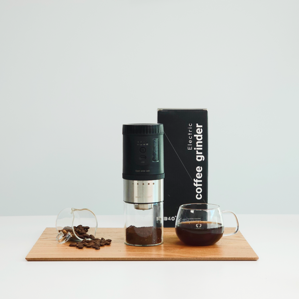 마리슈타이거 커피 그라인더 원두 분쇄기 전기 핸드 휴대용 충전식 원두가는기계 B40플러스