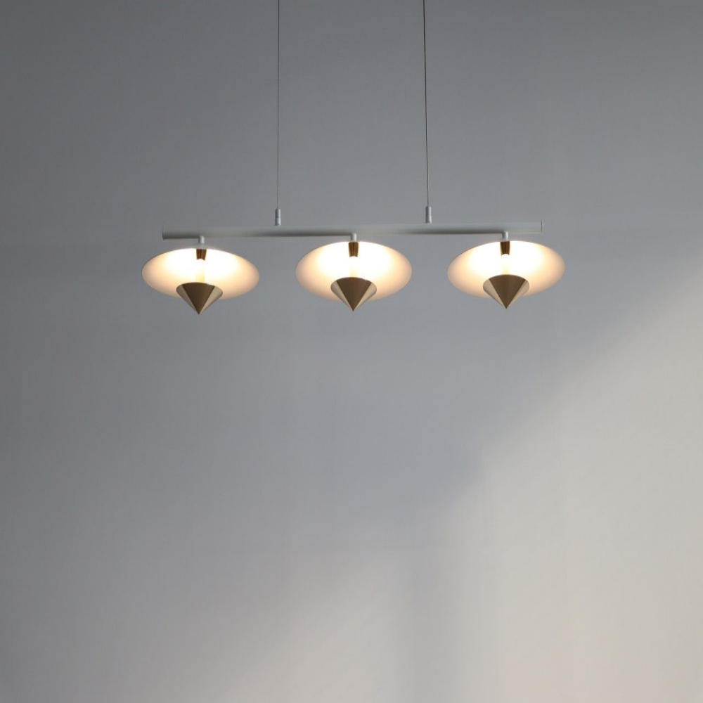 6인용식탁등 LED 30W 펜던트 주방 식탁등 블랙 이미지 8