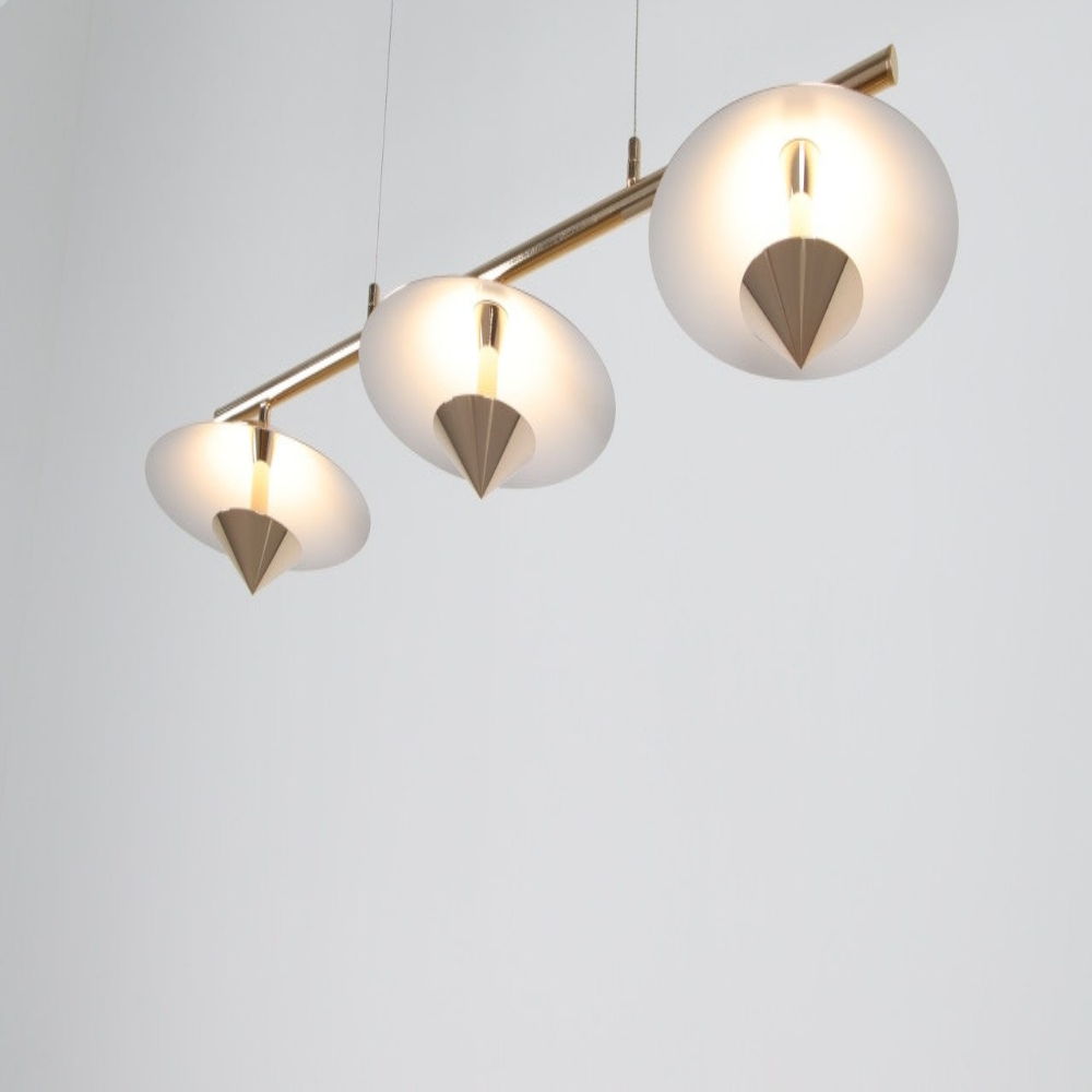 6인용식탁등 LED 30W 펜던트 주방 식탁등 블랙 - 상세 이미지 2