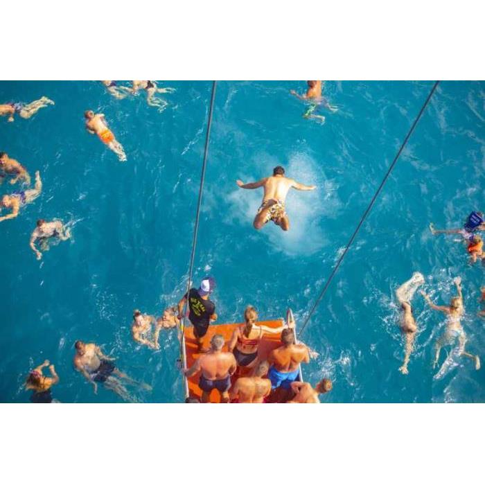 튀르키예 안탈리아, 벨렉, 케메르 출발: 갤리온 해적선 여행 & 점심 식사 이미지 3