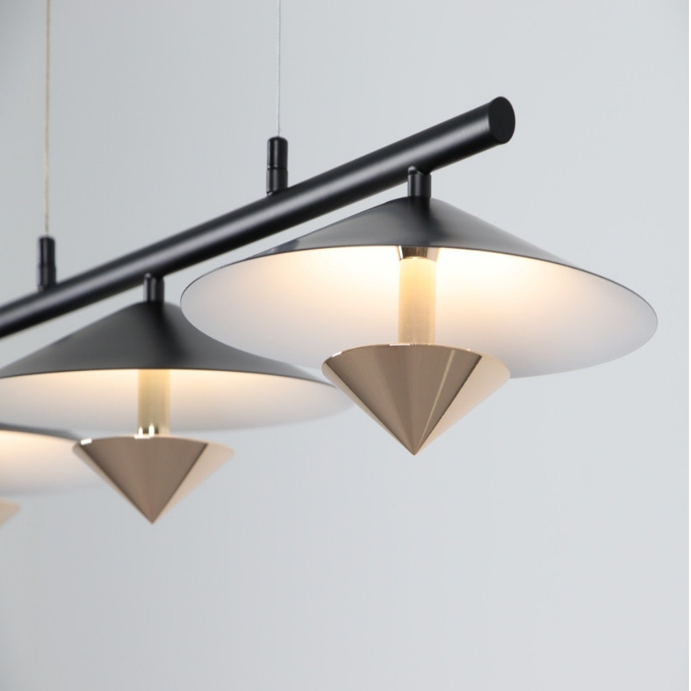 6인용식탁등 LED 30W 펜던트 주방 식탁등 블랙 이미지 7
