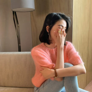 드라마 웰컴투 삼달리 방은주 조윤서 반팔 니트 옷 11회 패션 착용 후기 | 사이즈/핏 총정리 - 상품 이미지 3