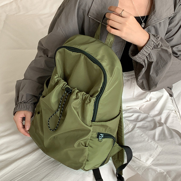 나일론 여성백팩 캐주얼 대학생 직장인 여자 학생 학원 여행 가방 방수 백팩 M1121026