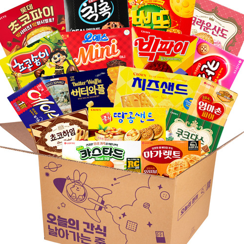누구나조아 사무실 갓성비 간식세트 대곽 - 상품 이미지