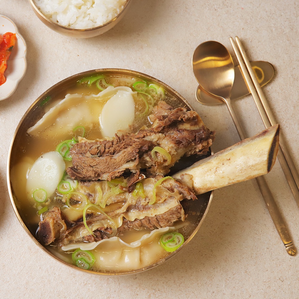 26년맛집 캠핑 밀키트 대왕 왕 갈비탕 1.5kg 간편식 - 상세 이미지 4