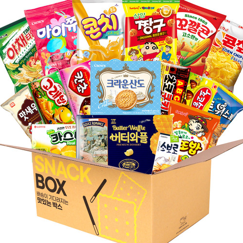 누구나조아 스낵박스 스페셜A 간식 과자 모음 종합 선물 어린이 단체 - 상품 이미지