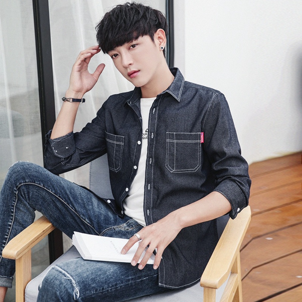 웰컴투 삼달리 지창욱 조용필 자켓 옷 블랙 데님 11회 패션 이미지 2