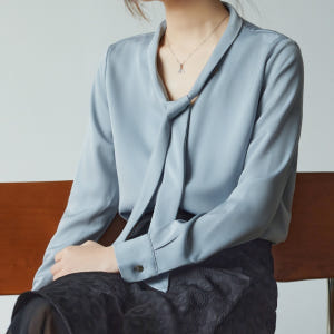 드라마 내 남편과 결혼해줘 정수민 송하윤 블라우스 옷 타이 리본 6회 패... 착용 후기 | 사이즈/핏 총정리 - 상품 이미지 2