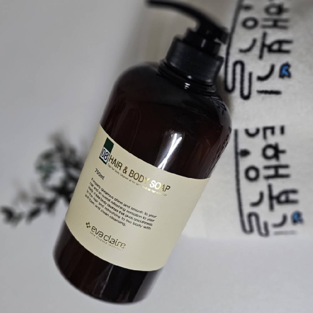 에바끌레르 온가족 올인원 헤어 앤 바디 750ml 이미지 4