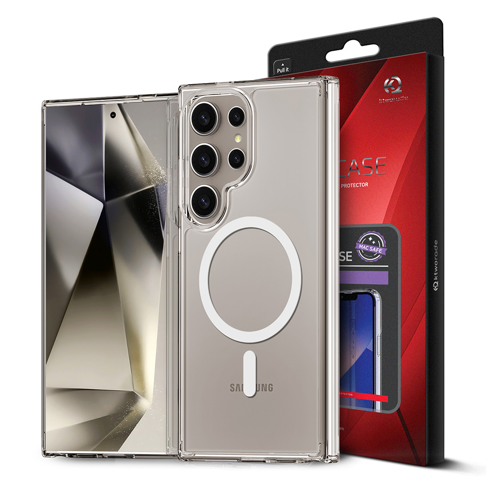 파이널 갤럭시S24울트라 맥세이프 투명 케이스 - 상품 이미지